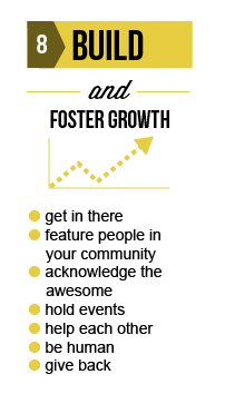 Build and foster growth